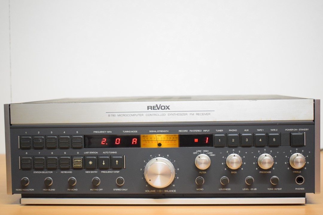 Revox B780 Stereo Receiver  			